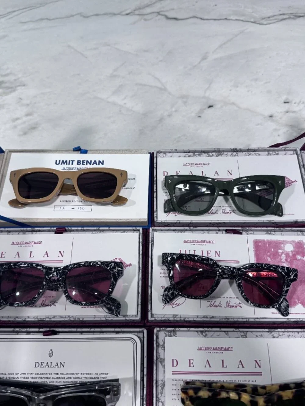 Jacques Marie Mage Julien X Hollywood store exclusive sunglasses